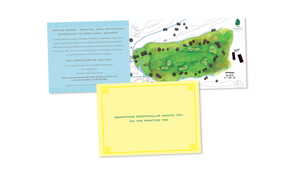 The Pinery Country Club The Pinery Country Club Direct Mail 2 of 4