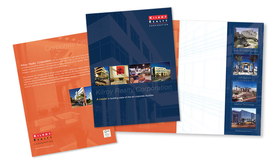 Commercial Real Estate Brochure Designer San Diego