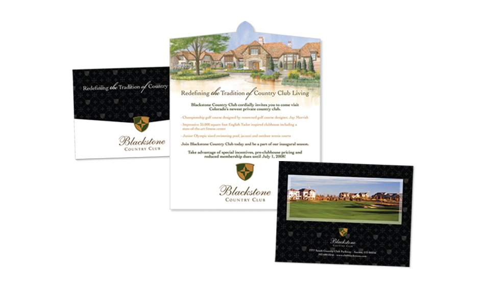 Country Club Mailer Design San Diego