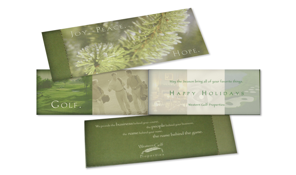 Holiday Direct Mail Design San Diego